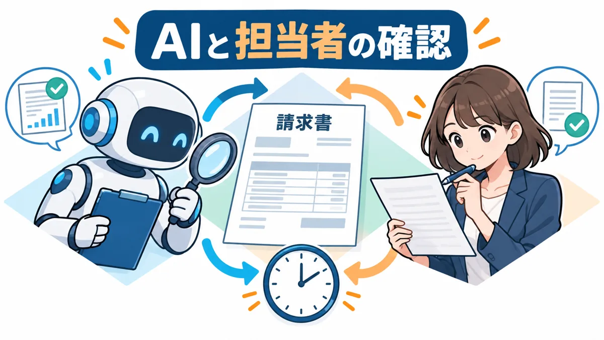 AI審査なら夜中もすぐに結果が出ますか？を説明する漫画図解